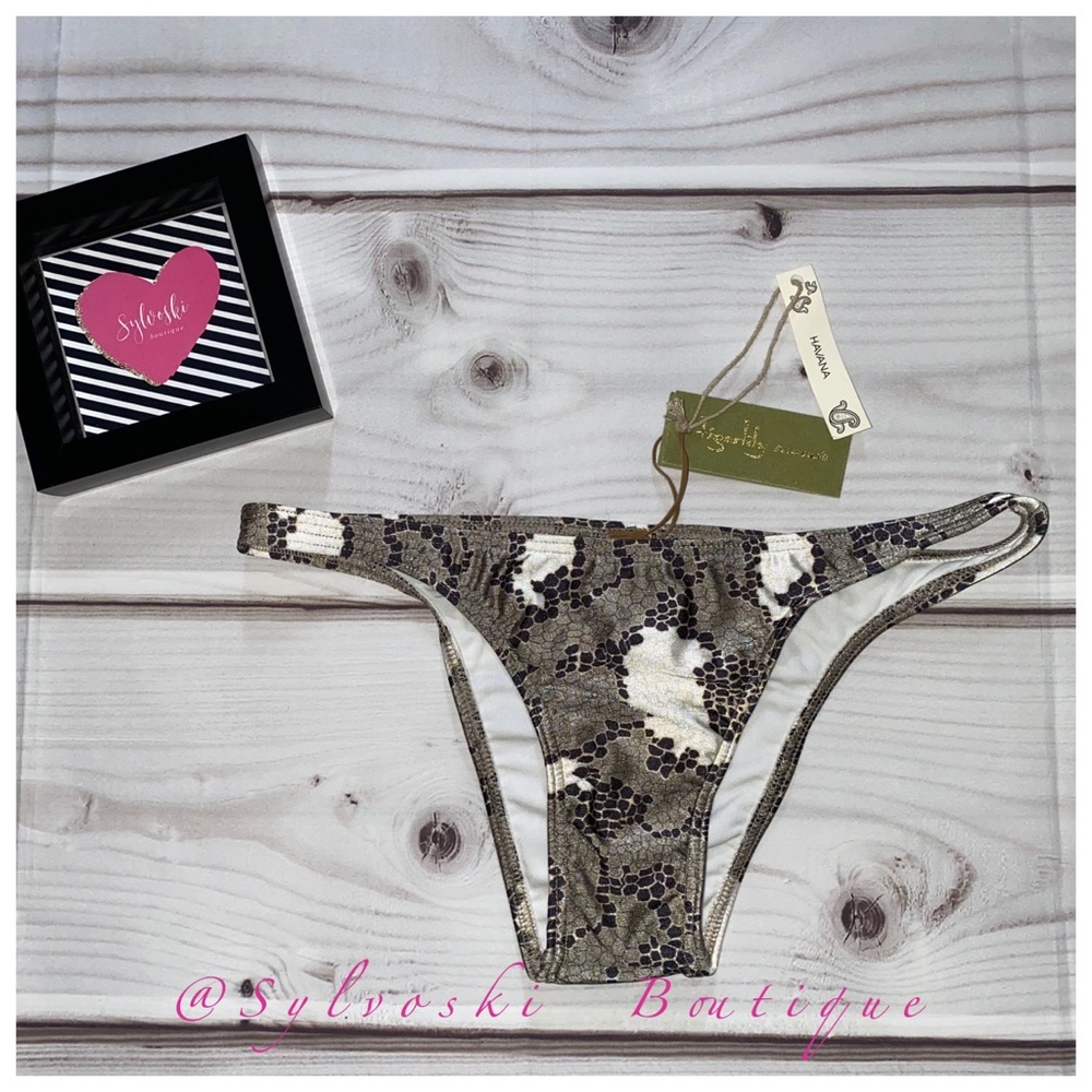 🐍Tigerlily Havana Bikini Bottom NWT - Picture 3 of 5